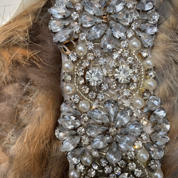 Bridal sash ivory - Picture 6 of 7